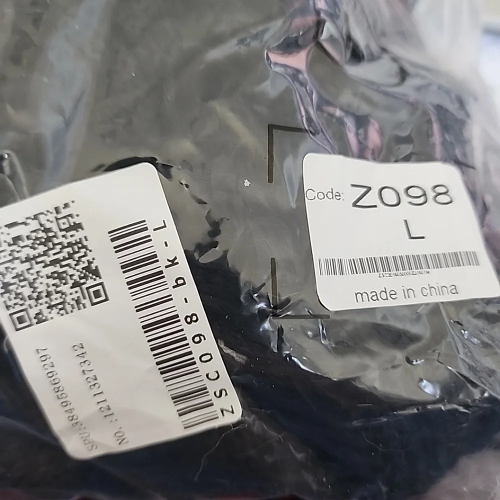 O6 - Crochet Black Cover-Up Dress - Picture 4 of 11